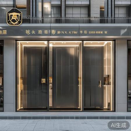 兰州金盾门业，高强度防盗门，时