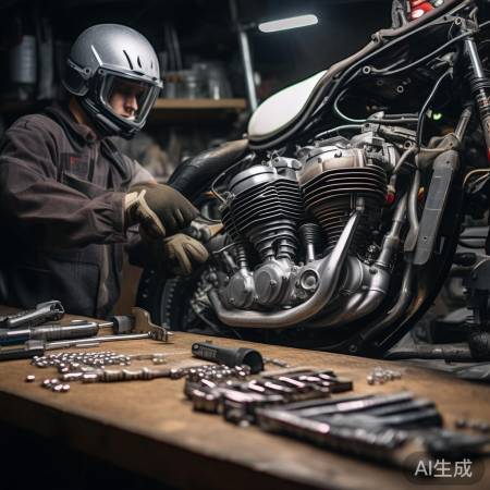 拆装前：断电、备工具、换新旧螺