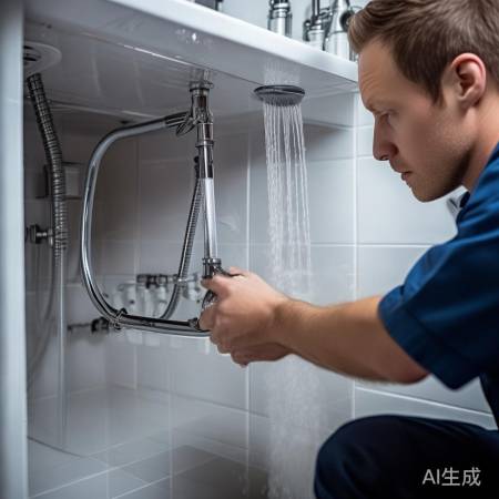 检查水管，安装喷头防漏水