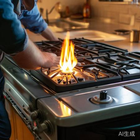 燃气灶安装安全要稳固，火候适中
