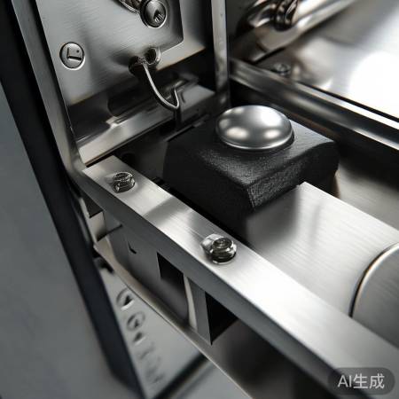 防止指纹锁电池脱落方法