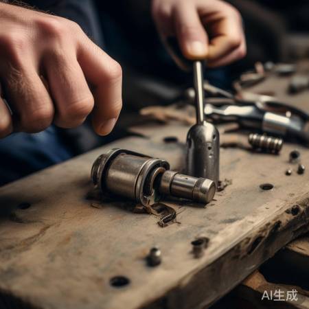 拆锁如拼图，耐心拆解中。