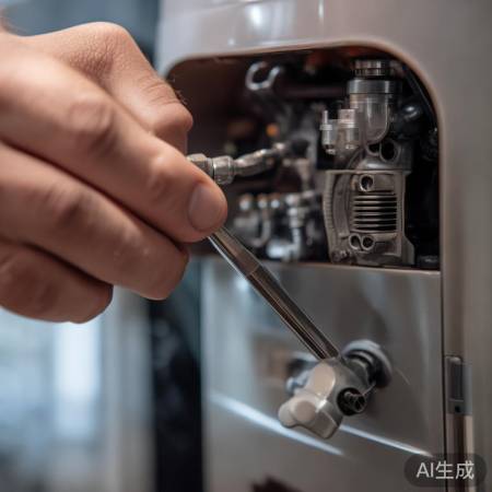 拆解热水器水流开关