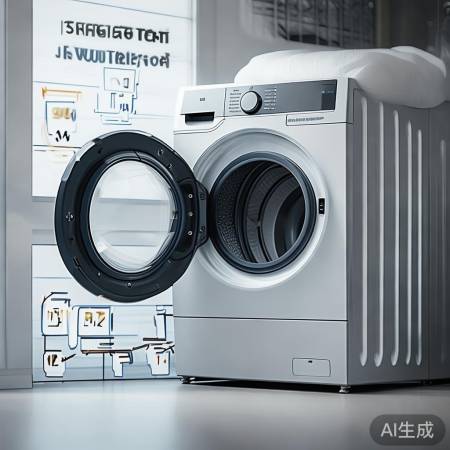 立体洗衣机：360度旋转，洗得
