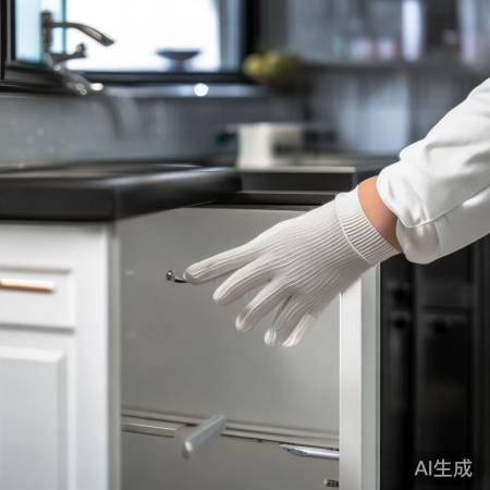 安装消毒柜，检查牢固。