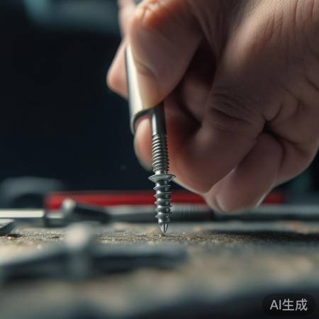 拧螺丝，勿用力过猛