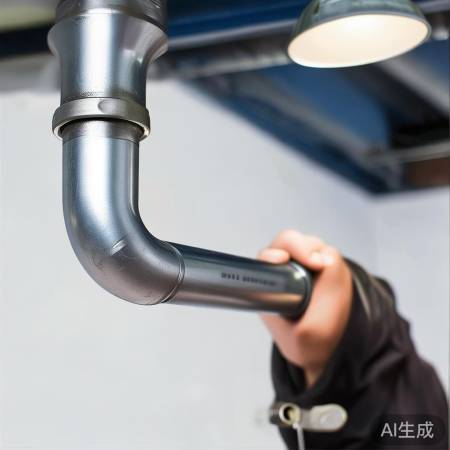 “管道固定，确保稳固”