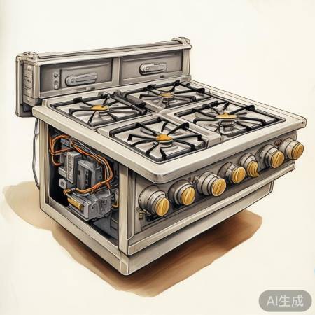 燃气灶电路图，简单易懂