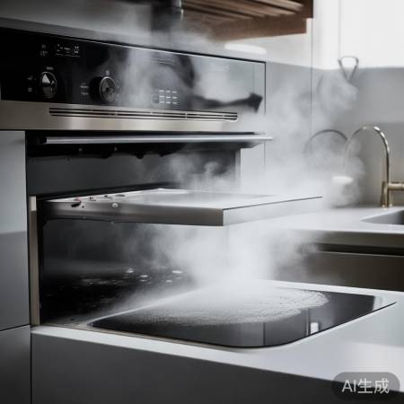 集成灶自动清洗秀