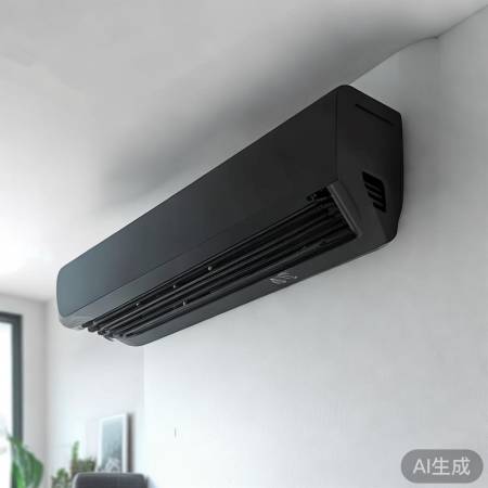 黑色时尚空调出风口