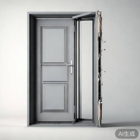 防盗门折页结构解析