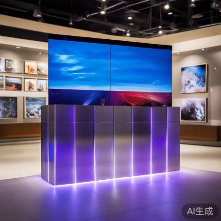 新展架抢眼，LED电视新亮点