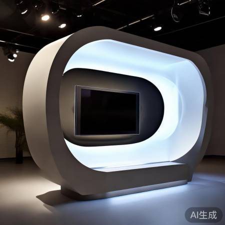 展架设计多样，兼具艺术与时尚。
