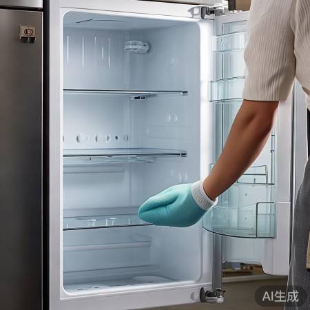 冰箱除水珠，保养很重要。