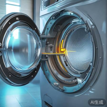 洗衣机噪音源自内桶旋转摩擦