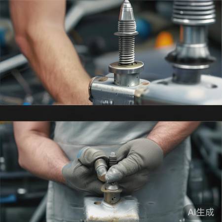 安装新按钮，技巧拧螺丝