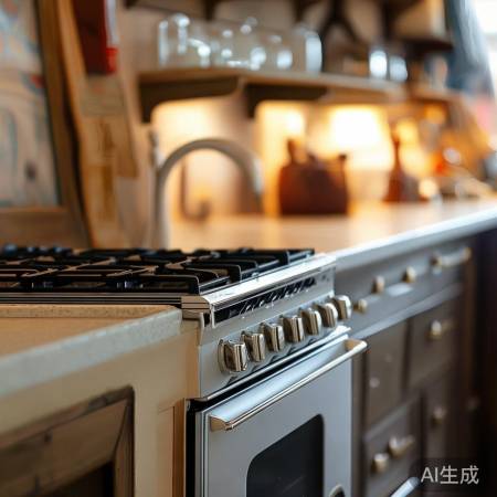 美太灶具，厨房风景线