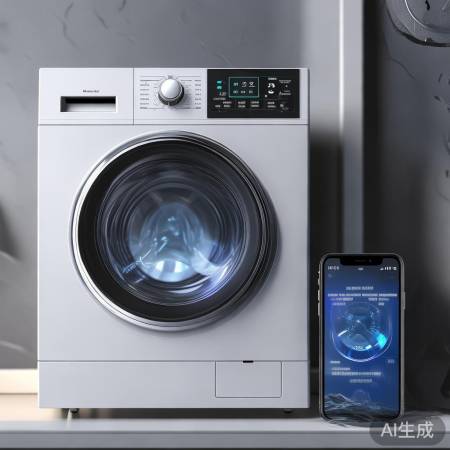 智能洗衣机，自动调节水温与洗衣
