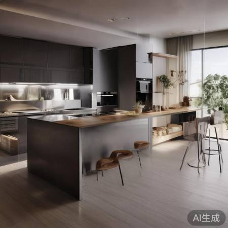 餐具SPA，空间流通