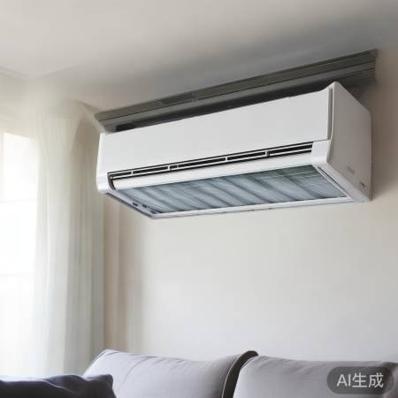 空调清洗完毕，生活更清新
