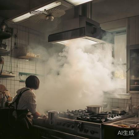 夏日油烟困扰，电扇能替代抽油烟