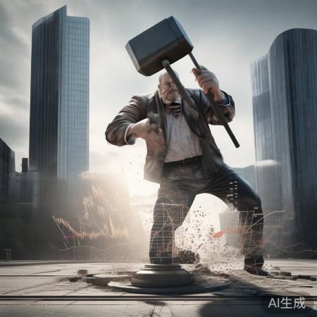 美联储加息,经济受重击