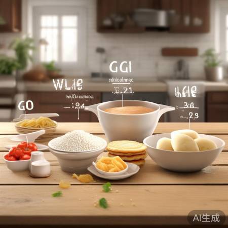 “六大主食，升糖高手”