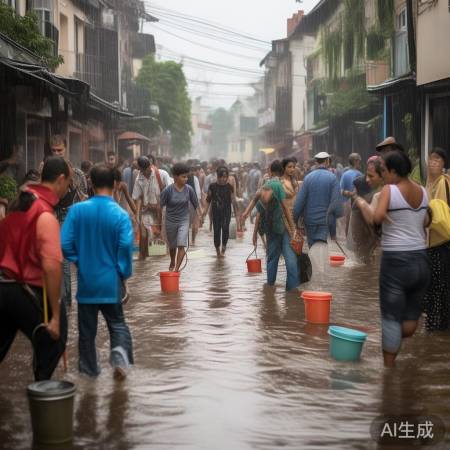 雨大,人心齐,积水快排