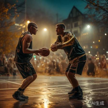 篮球盛宴,秋夜激情燃