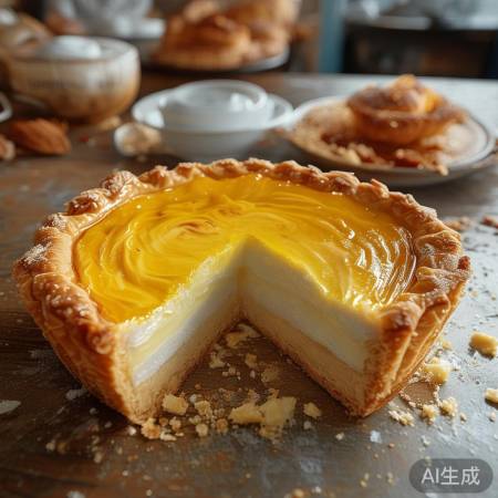 超长蛋挞惊艳绝绝子