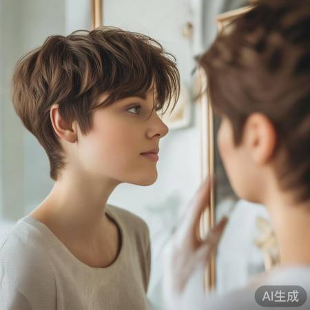 剪短发需谨慎,护理要细心